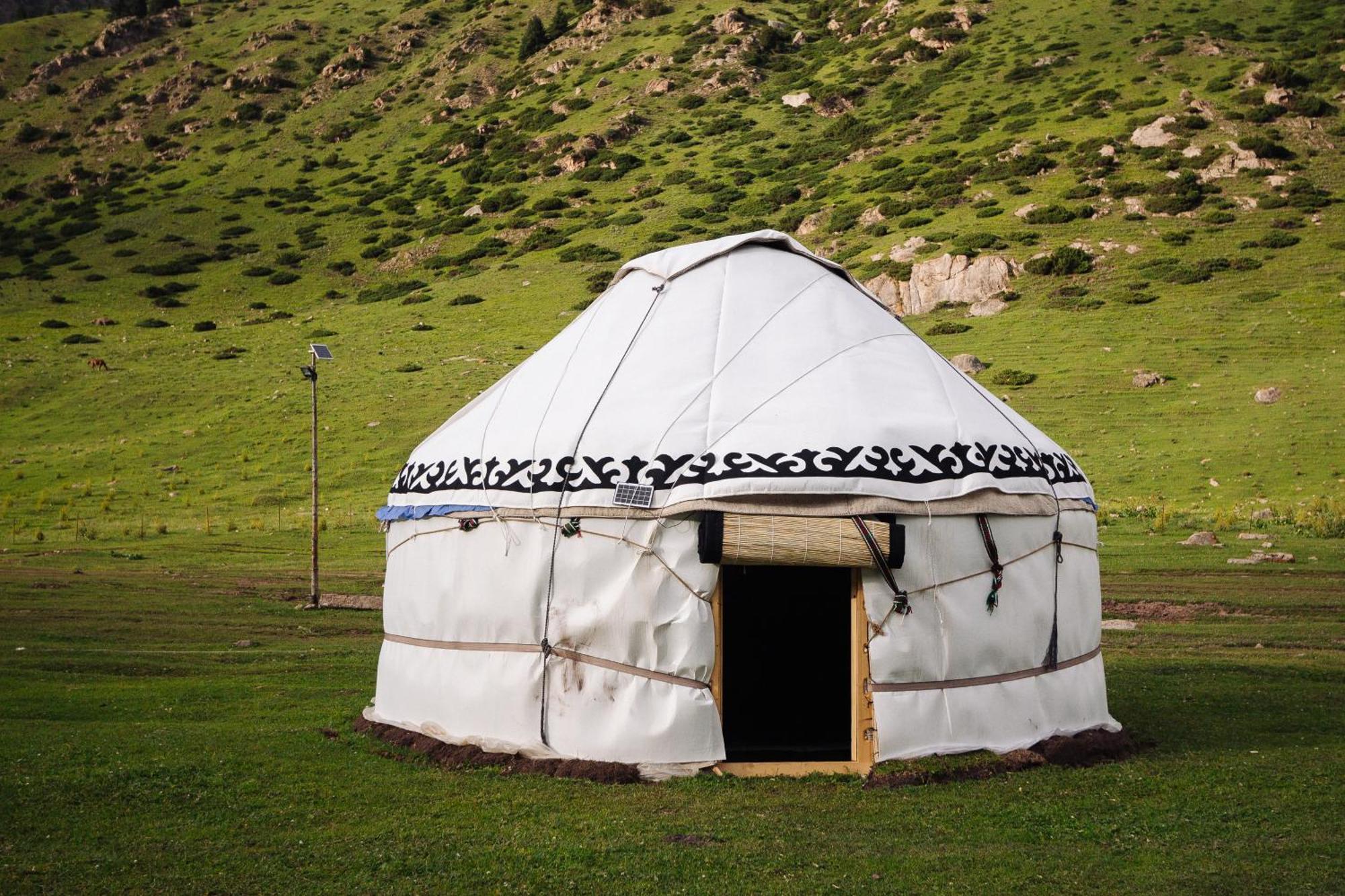 Hotel Eco Yurt Camp Arashan Teploklyuchenka Exterior foto