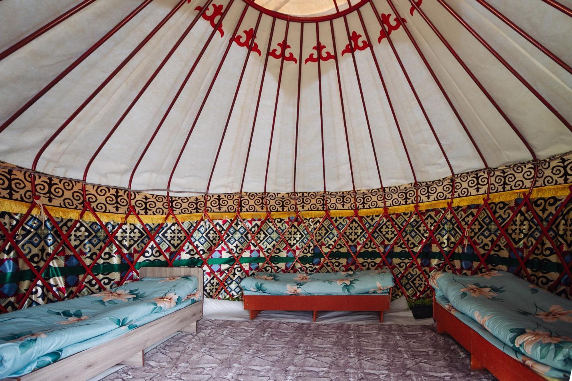 Hotel Eco Yurt Camp Arashan Teploklyuchenka Exterior foto